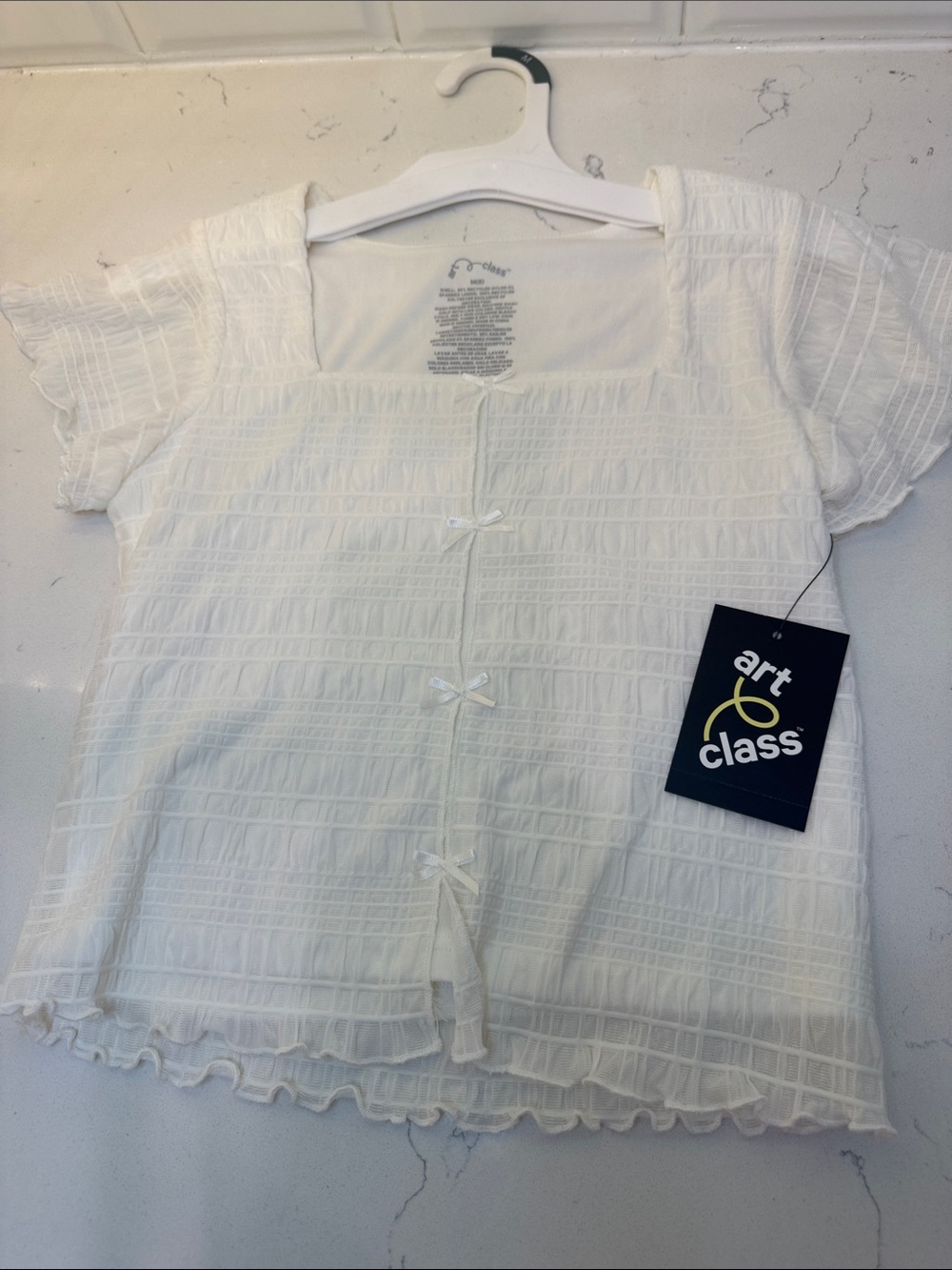 Art Class Off-White Top